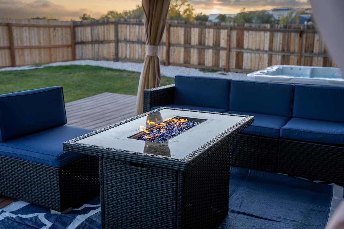 Borderpine — Patio & Hot Tub